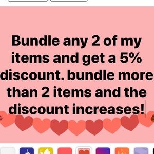 Bundle and save w me!